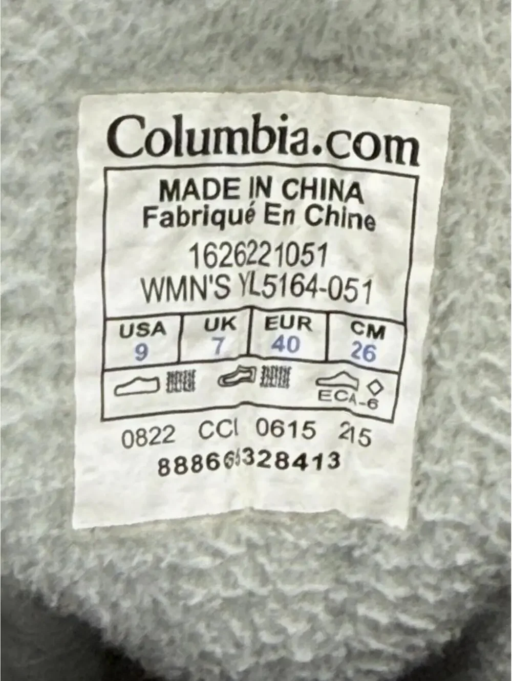 Columbia Minx Mid II‎ Omni-Heat Womens 9 Gray Faux Fur Winter Boots YL5164-051
